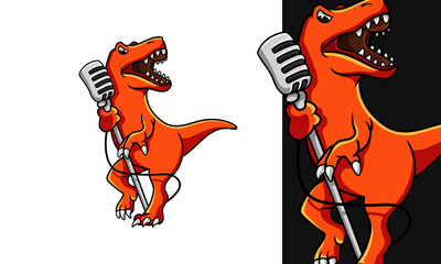 Roar-Dinosaur © VectorCafe