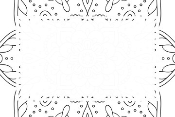 Obraz premium Vector islamic background with mandala