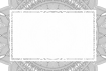 Vector islamic background with mandala