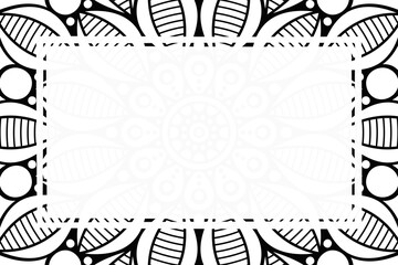 Fototapeta na wymiar Vector islamic background with mandala