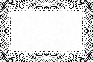 Vector islamic background with mandala