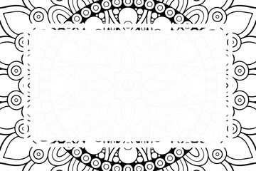 Vector islamic background with mandala