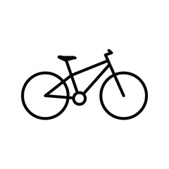 Bike icon. Bicycle icon vector. symbol sign. vector illustration