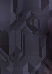 Polygonal background. Colorful wallpaper with geometric design. Digital 3d illustration.