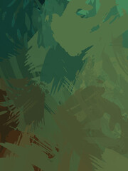 Brush stroked painting. Artistic vibrant and colorful wallpaper. Chaotic painting. Brushed Painted Abstract Background.