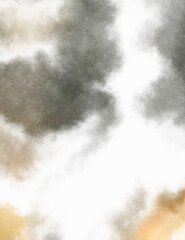 Watercolor painted background. Abstract Illustration wallpaper. Brush stroked painting. 2D Illustration.