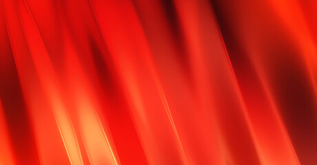 Cool background with vibrant waves of colorful lights. 2D illustration of wavy motion. Vibrant color shapes. Abstract conceptual wallpaper.