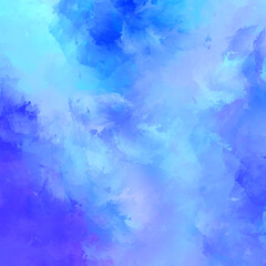 Strokes of paint. 2D Illustration. Brushed Painted Abstract Background. Brush stroked painting. Modern art.