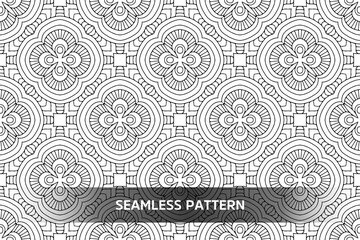 Seamless tribal texture geometric design