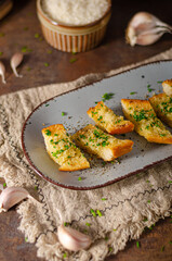 Butter garlic baguette