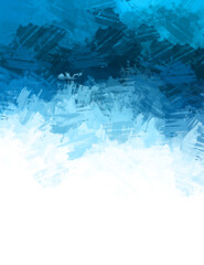 Modern art. Brushed Painted Abstract Background. Brush stroked painting. Strokes of paint. 2D Illustration.