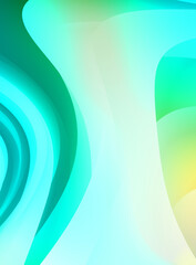 Abstract background with colorful gradient. Vibrant graphic wallpaper with stripes design. Fluid 2D illustration of modern movement.