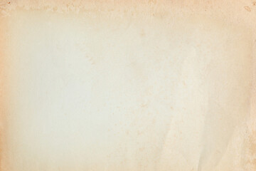 Old yellowed kraft brown background paper texture