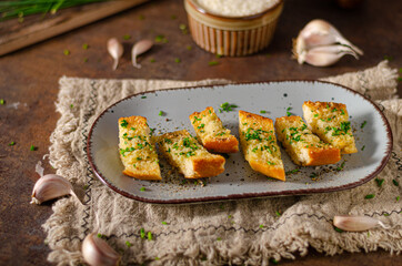 Butter garlic baguette