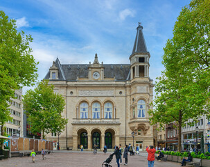 Fototapeta premium Cercle Municipal On Der Place Dâ ? ? Armes, Cultural Center, Luxembourg City