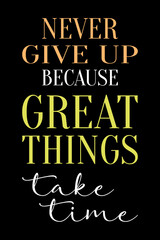 Fototapeta premium Great Things