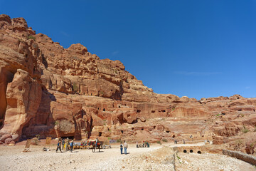 Jordan, Facade Street, Petra