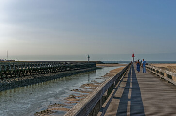 Lighthouse Of Trouville Sur Mer, Deauville, Normandy, France