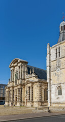 Fototapeta na wymiar Cathedral Notre Dame Du Havre, Le Havre, France