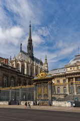 Fototapeta premium Sainte Chapelle, Paris, Ile De France, France