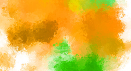 Brushed Painted Abstract Background. Brush stroked painting. Artistic vibrant and colorful wallpaper.