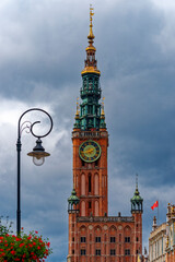 Fototapeta na wymiar The Town Hall Tower