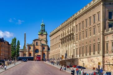 Fototapeta premium Royal Palace, Stockholm, Sweden