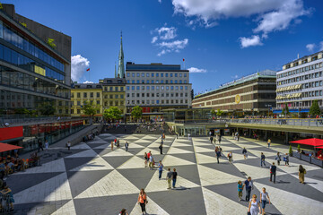 Sergel Square, Stockholm, Sweden
