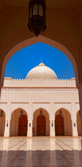 Oman, Sultan Qaboos Mosque, Entrance, Inner Courtyard, Salalah