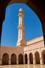 Oman, Sultan Qaboos Mosque, Entrance, Inner Courtyard, Salalah