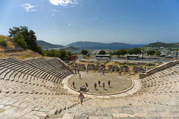 Amphitheater Halicarnassus, Bodrum, Mugla, Turkey