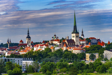 View Of Tallinn, Estonia