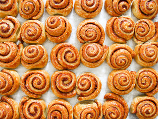 cookies on a white background