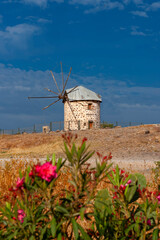 Windmills From Bodrum, Mugla, Turkey