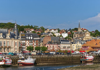 View Of Trouville Sur Mer, Deauville, Normandy, France