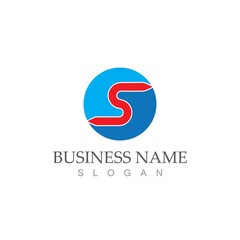 Business corporate S letter logo