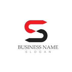 Business corporate S letter logo