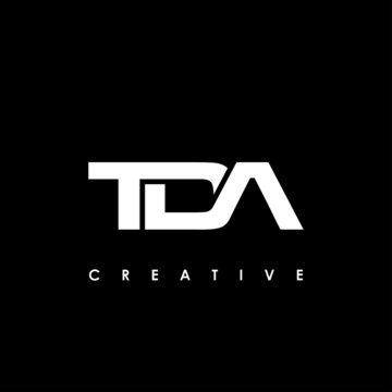 TDA Letter Initial Logo Design Template Vector Illustration