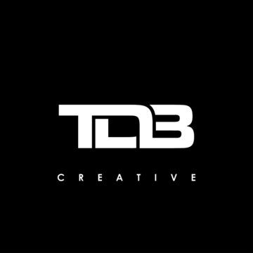 TDB Letter Initial Logo Design Template Vector Illustration