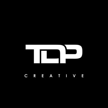 TDP Letter Initial Logo Design Template Vector Illustration