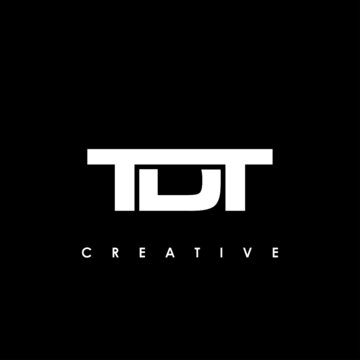 TDT Letter Initial Logo Design Template Vector Illustration