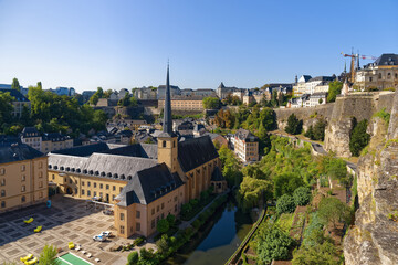 Fototapeta na wymiar Luxembourg, Casemates, Luxembourg City