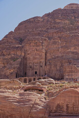 Corinthian Capitals, Corinthian Graves, Petra, Jordan