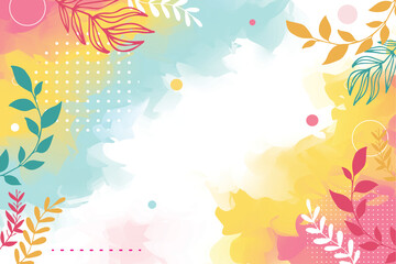 Fototapeta na wymiar flower Spring background with beautiful. abstract flower backgrounds. space for text. for posters, cover design templates, social media stories wallpapers with spring leaves and flowers.