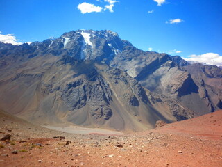 Fototapeta na wymiar Mountains at Mendoza, Argentina - Edited 3