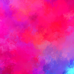 Fototapeta premium Strokes of paint. 2D Illustration. Brushed Painted Abstract Background. Brush stroked painting. Modern art.