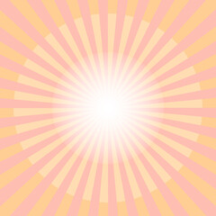 放射線　イラスト　素材