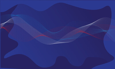 blue abstract lines blend background wallpaper