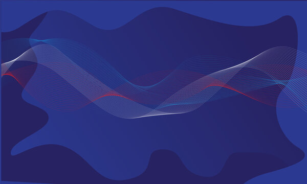 blue abstract lines blend background wallpaper © saputempat9
