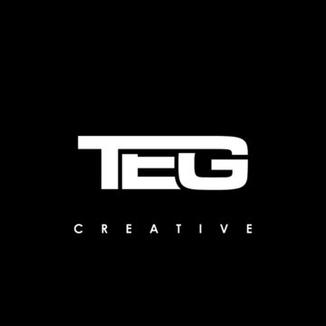 TEG Letter Initial Logo Design Template Vector Illustration